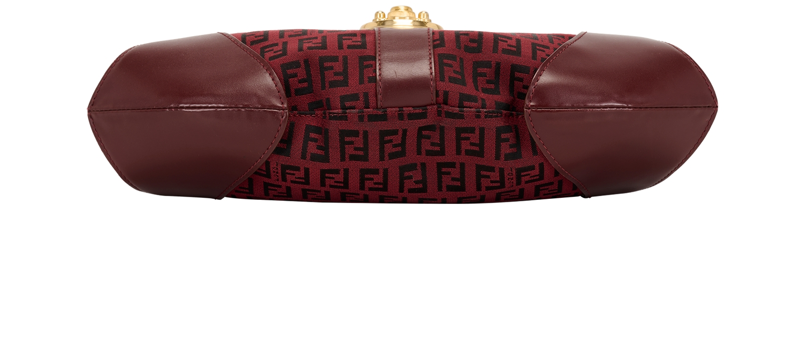 Tuc Hobo, &pound;350, Handbags, Burgundy, Canvas/Leather, Top view